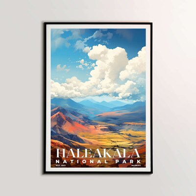 Haleakala National Park Poster, Travel Art, Office Poster, Home Decor | S6 - image2